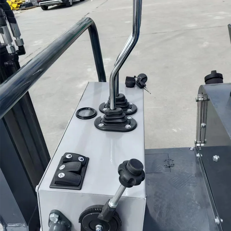 Chinese compacte micrograafmachine van 1,2 ton. De kleine graafmachine is eenvoudig te bedienen