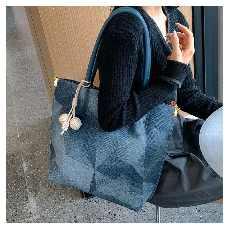 Trendy Large Diaper Bag For Women Capacity Handbag Leather Crossbody Shoulder Messenger Purse Tote