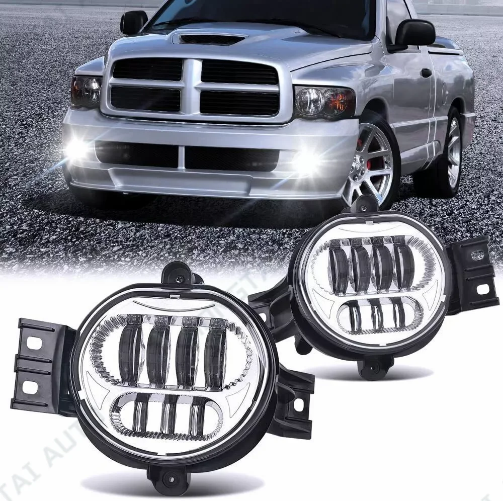 

LED Fog Lights For Dodge Ram 1500 2002-2008 Dodge Ram 2500/3500 Pickup Truck 2003 LED Fog Lamps Assembly LED Bumper Driving Lamp