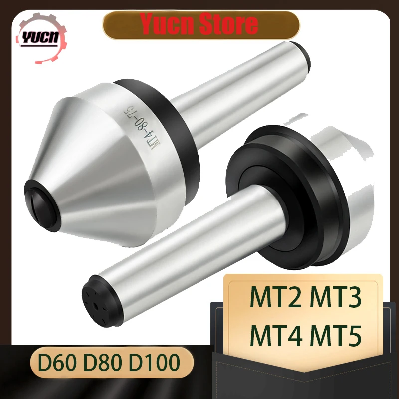 

MT2 MT3 MT4 MT5 Morse Tapper Cone Mushroom Head Center Umbrella-type Rotating Center CNC Lathe Live Thimble Umbrella slivel tip