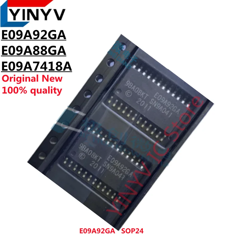 5Pcs E09A92GA E09A88GA E09A7418A SOP-24 Chipset 100% new imported original 100% quality