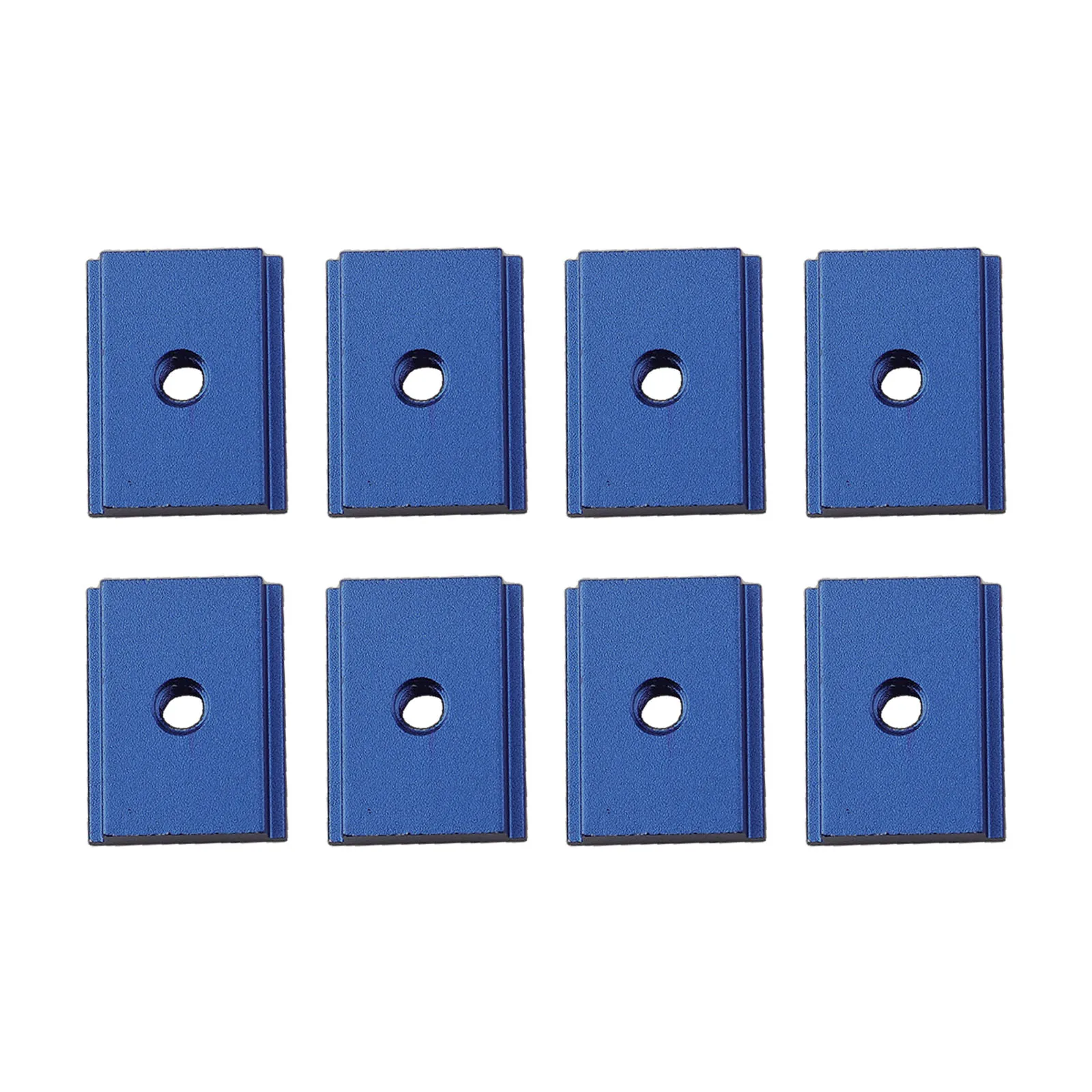 8pcs T-track Slider Aluminum Alloy T Slot Nut For M6 Threaded For Woodworking Projects Replacement Accessories