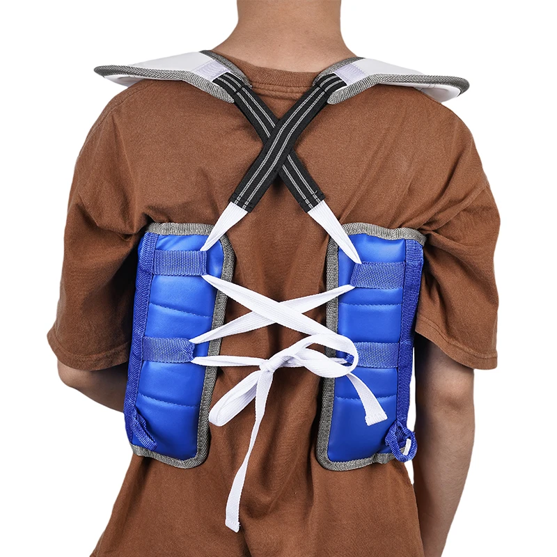 معدات حماية الجسم المميزة بشعار مخصص عالي الجودة من Taekwondo Armor مع واقي الصدر للتدريب