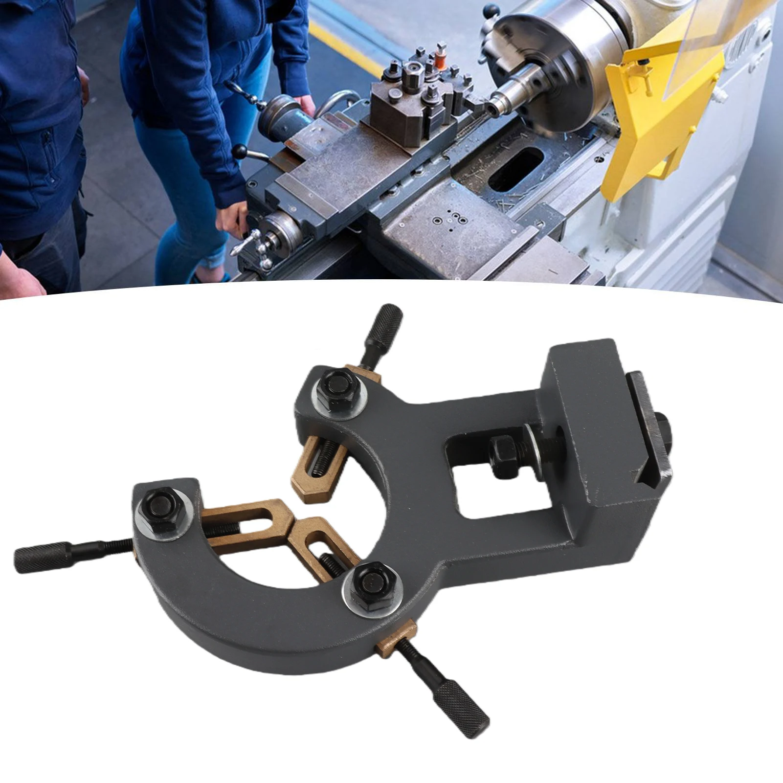 Mini Lathe Steady Rest Metal Lathe Machine Center Frame for 8x16 210x400 210x750 210x800 220x600 220x750 MX 210 WM 210