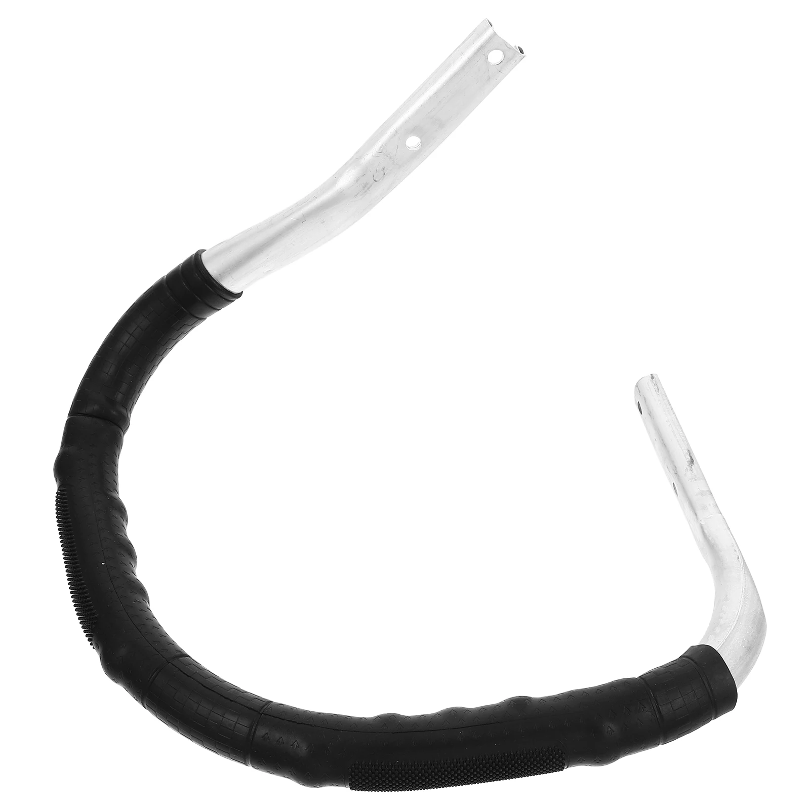 

1pc Chainsaw Handle Front Attachment Replacement Bar Black Repair Accessory Compatible With Various Models Durable Aluminum Easy