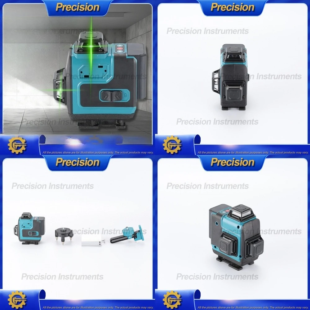 2026 Laser Level for Construction and Surveying High Precision 3D 4D Green Beam Self Leveling Floor Mountable Adjustable Line