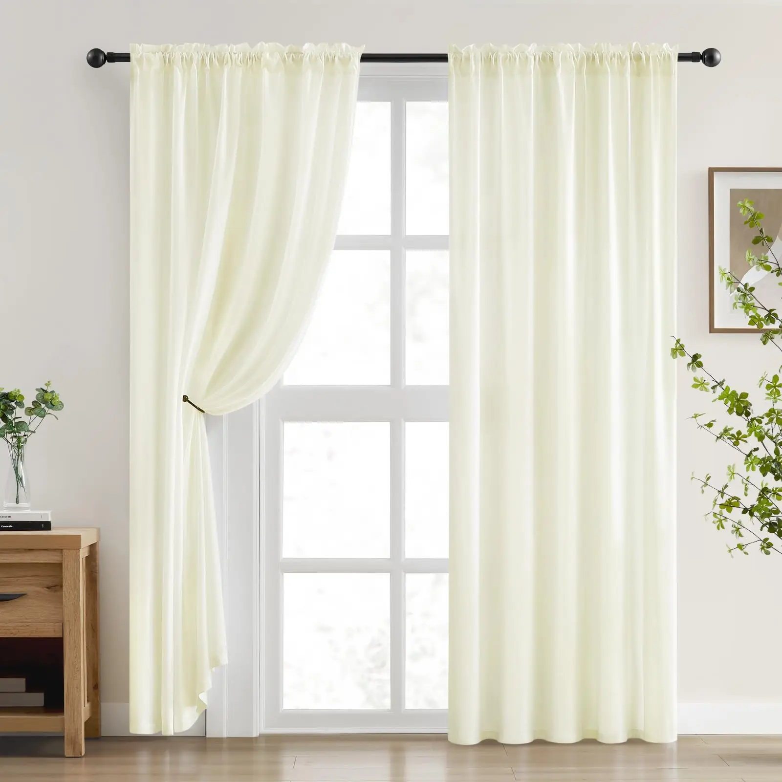 310cm Height Custom Made Transparent Sheer Curtains for Living Room Accepted Sheer Tulle Curtain for Bedroom
