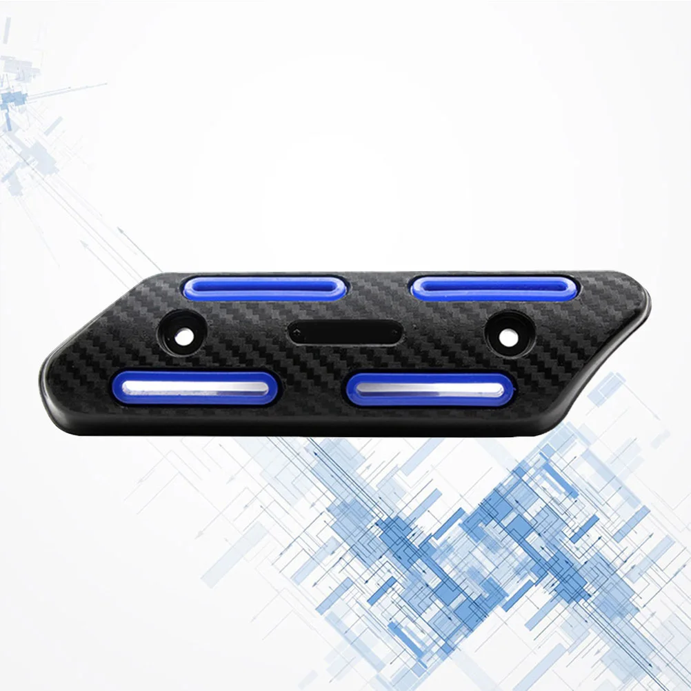 

Insulated Cover 25-51Mm Exhaust Pipe Heat Resistant Motorcycle Shield Protection Sleeve For Dirt Bike Blue Exhaust Heat