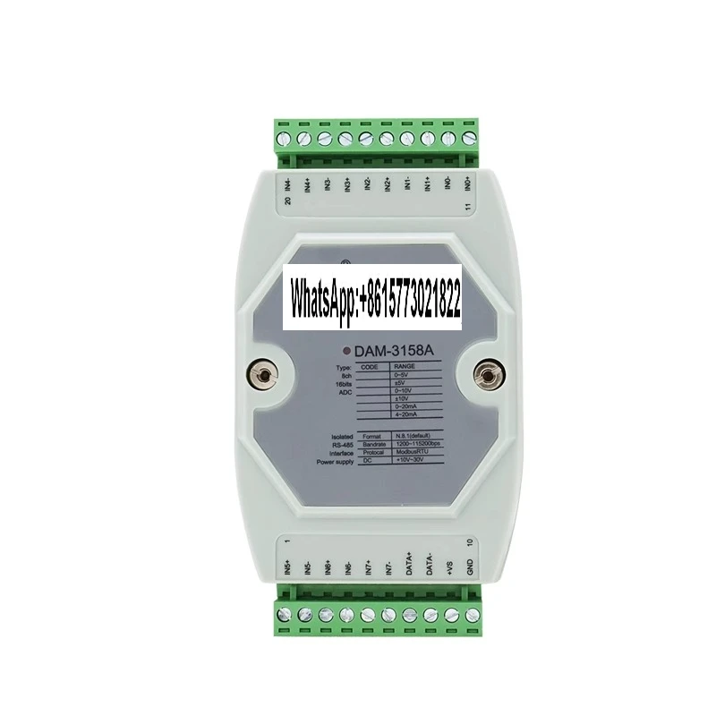 

Altai for Technology analog acquisition 10V/20mA to RS485 module isolation DAM3158A