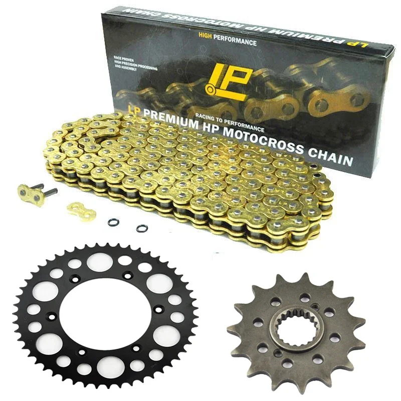 

Lopor 520 Motorcycle Front Rear Sprocket Chain Set Kits For BMW G450X Street Legal K16 G450 X 2008-2011