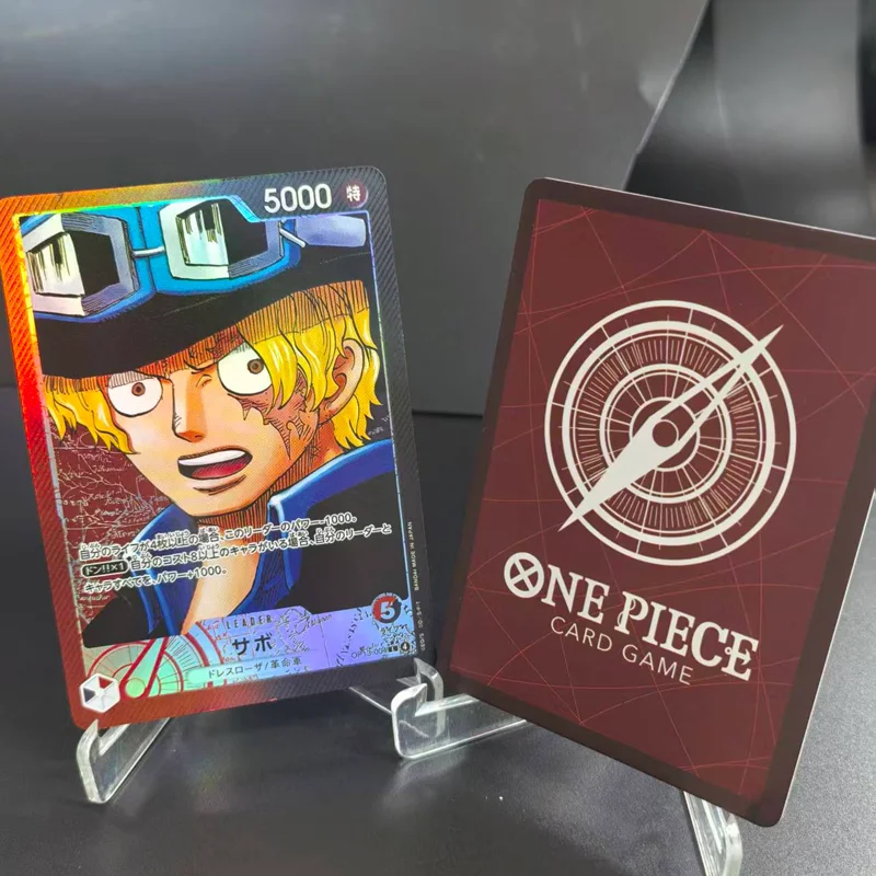 Kartu One Piece Seri Versi Jepang Op13 Monkey D Luffy Sabo Ace Gol D Roger Koleksi Kartu Anime Mainan