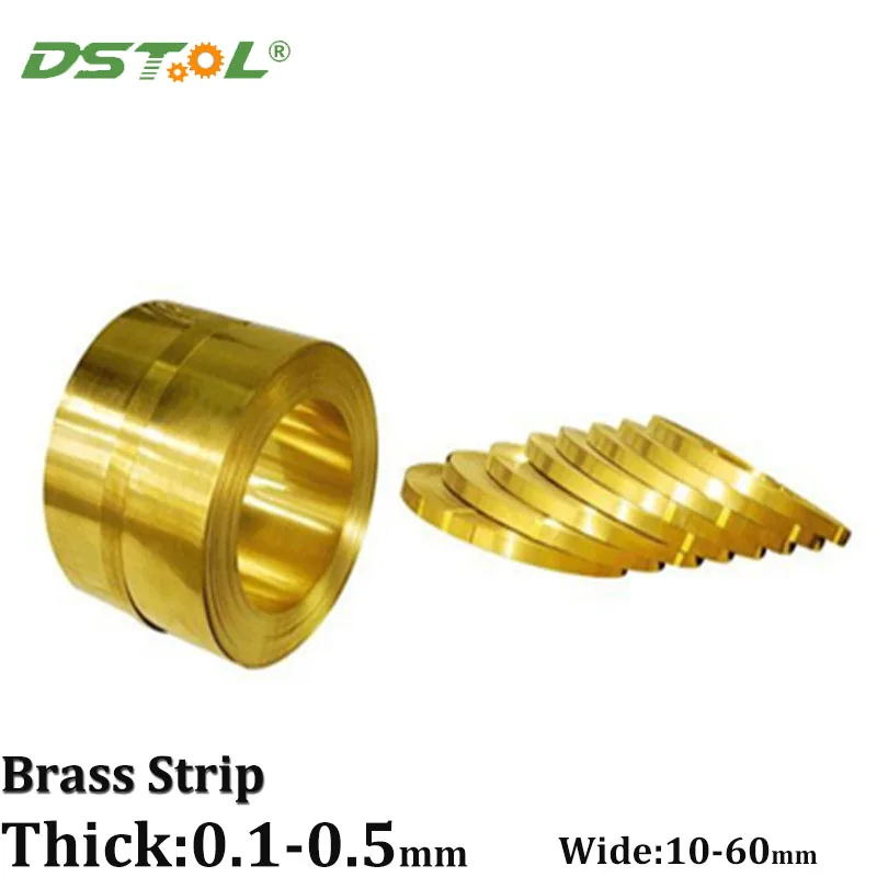 Brass Strip Brass Sheet Brass Foil Copper Strip Thickness 0.1mm 0.2mm 0.3mm 0.4mm 0.5mm Wide 10mm 15mm 20mm 25mm 30mm 40mm-60mm