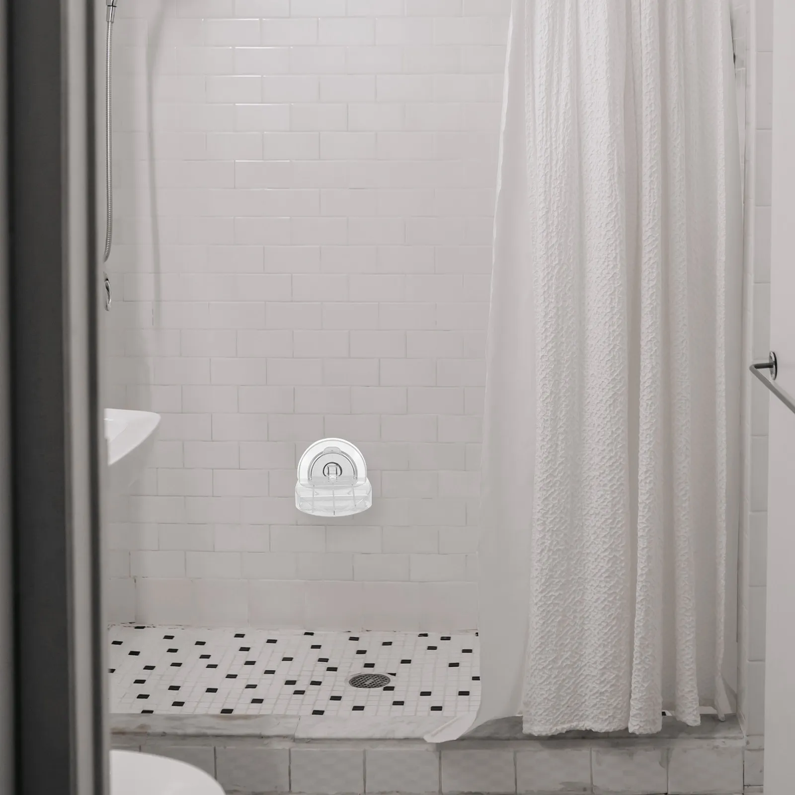 

Подставка для ног для душа с присоской, нескользящая, для бритья и мытья, безопасная, прочная конструкция, без следов на стене