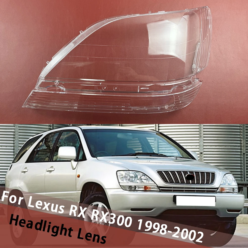 

Для Lexus RX RX300 1998 ~ 2002 крышка передней фары прозрачный абажур корпус фары из плексигласа замена оригинального корпуса объектива