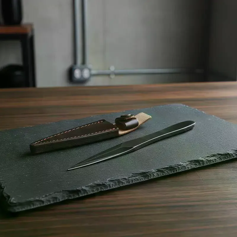 Handmade Tea Knife Steel Tea Needle, Tea Cone Tool For Puer Black Tea Cake Breaking Tea Set Accessories