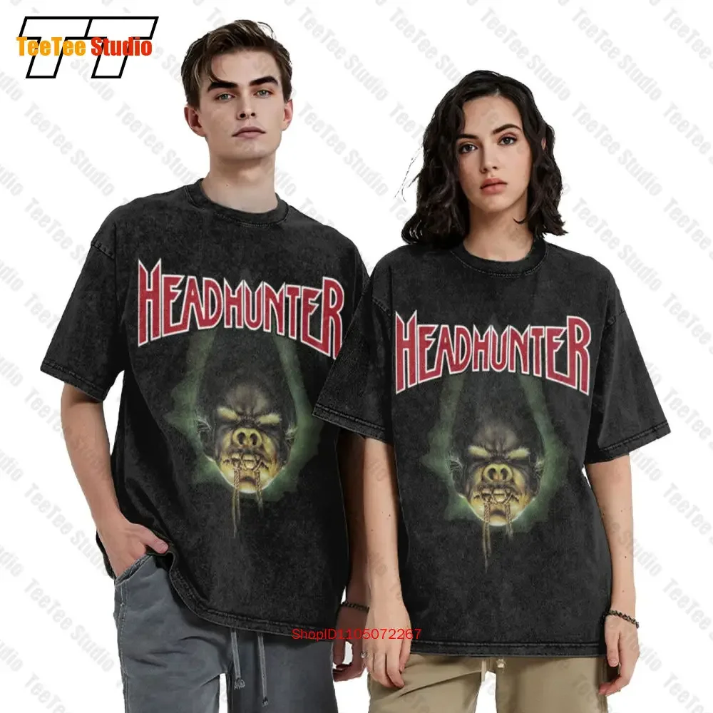 Headhunter Parody Of Life Thrash Power Metal Vintage Oversized T-Shirt X02Q