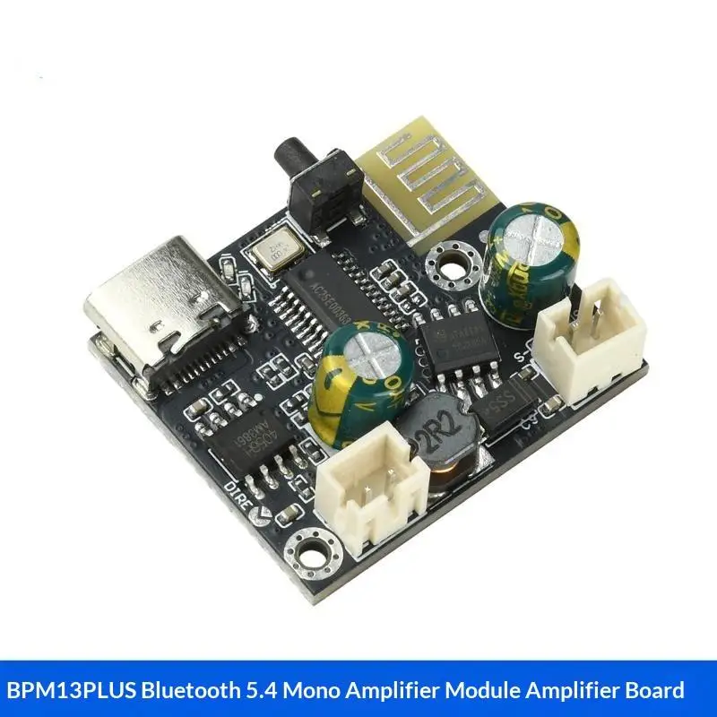 5V Bluetooth 5.4 USB Input Audio lifier Module 6.2W Class D Mono  Board High Fidelity For DIY Portable Speakers