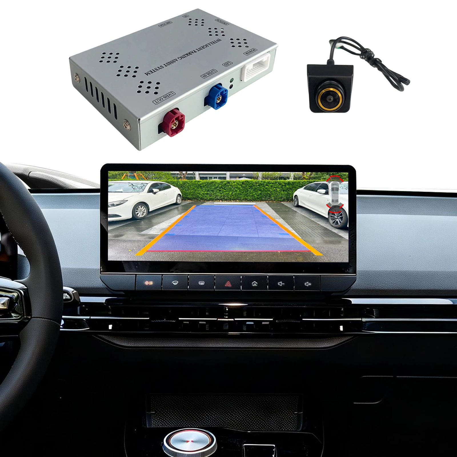 

AHD Backup Camera Interface for SAIC MG4 MG Mulan, No Need Programing Code