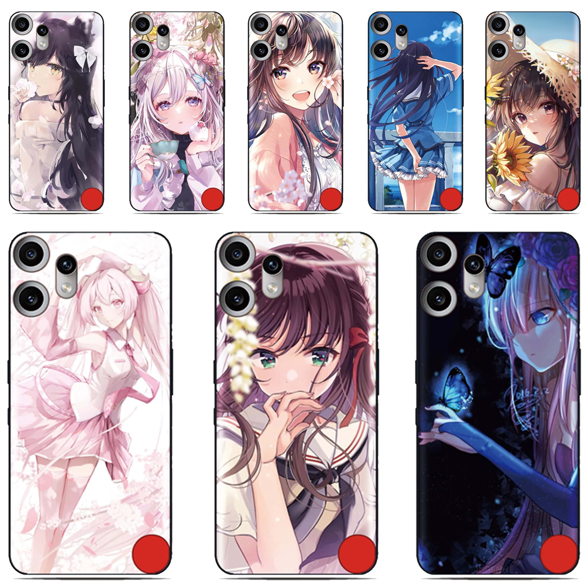 

Girl Anime Cover For Asus Zenfone 10 9 8 Flip 5Z 4 L1 ROG Phone 2 3 5 6 7 Max Pro M2 M1 ZB633KL ZS630KL ZA550KL Phone Case