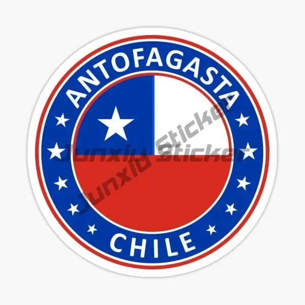 Chile Flag Butterfly Creative Sticker Bicycle Vinyl Motorcycle Camper Car Truck Helmet Racing Boat Wall PVC Decal Assecories