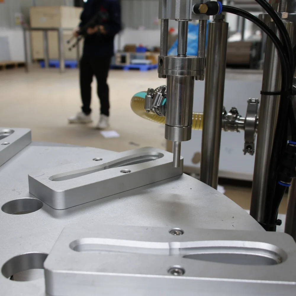 Mesin pengisi dan penyegel sendok madu putar, satu kepala, untuk sendok madu yang dapat dimakan