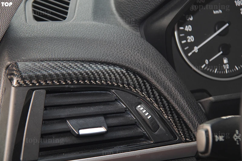 STLFLHD رائجة البيع ألياف الكربون الداخلية غطاء صب الكسوة لسيارات Bmws F21 F22 F87 M2 118i 120i M235i M240i ألياف الكربون الحقيقية