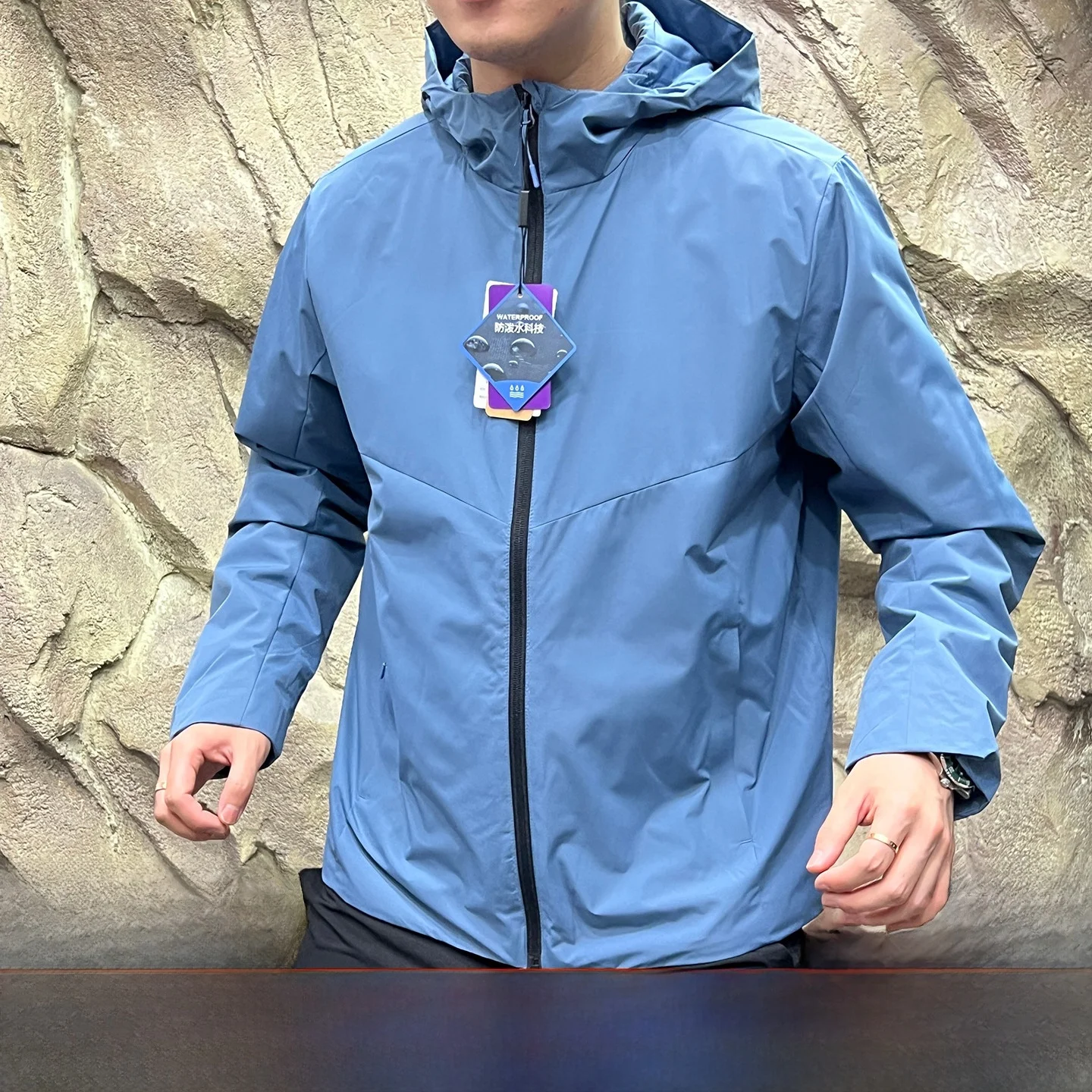 

Новый снежный теплый хлопок Fce Jaet мужской уличный ветрозащитный водонепроницаемый морозостойкий пуховый альтернативный молодежный модный подставка