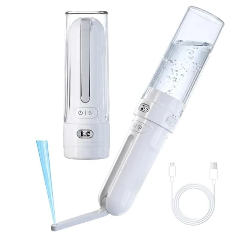 

Portable Bidet for Travel Bathroom - Rechargeable Electric Bidet Sprayer with 3 Pressure Waterproof for Ultimate Personal Hygie