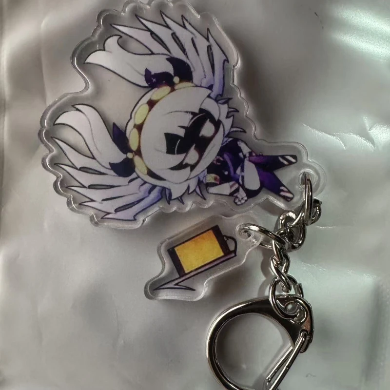 

Murder Drones Keychain "J" Acrylic Key Chain Men Toy Figures Kawaii Key Ring Bag Pendant Kids Cute ToyOrnament Friends Gift Cute
