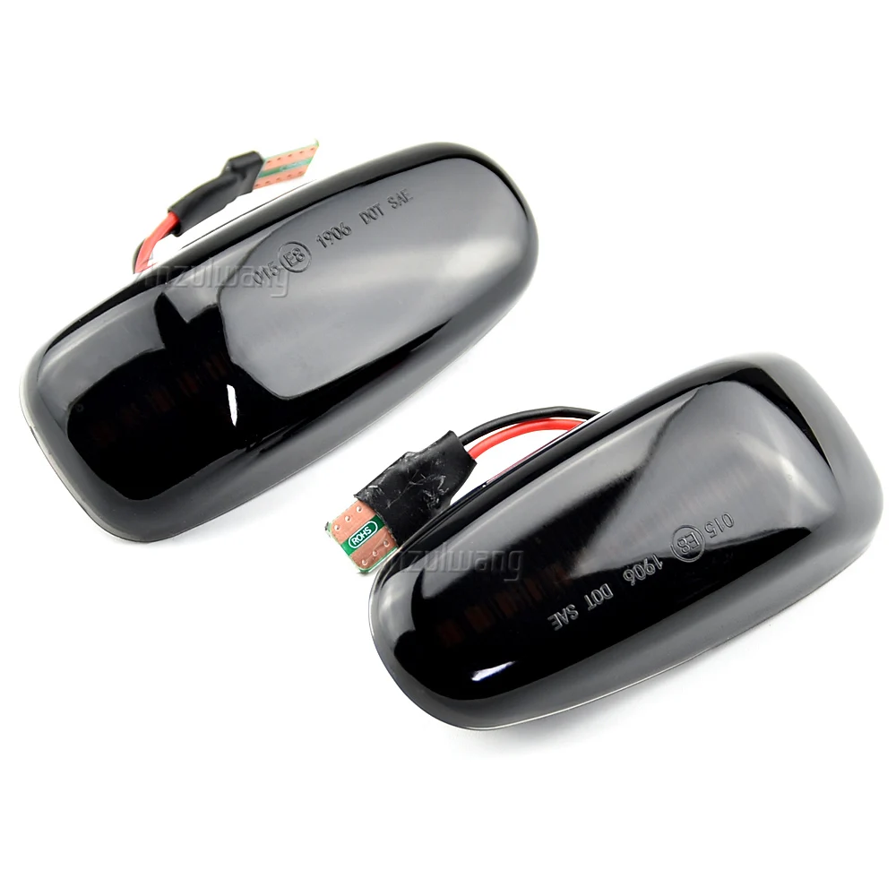 Fit For Mercedes-BENZ SLK-Class R170 1996-2000 Sequential Led Dynamic Flashing Blinker 2PCS Turn Signal Side Marker Light