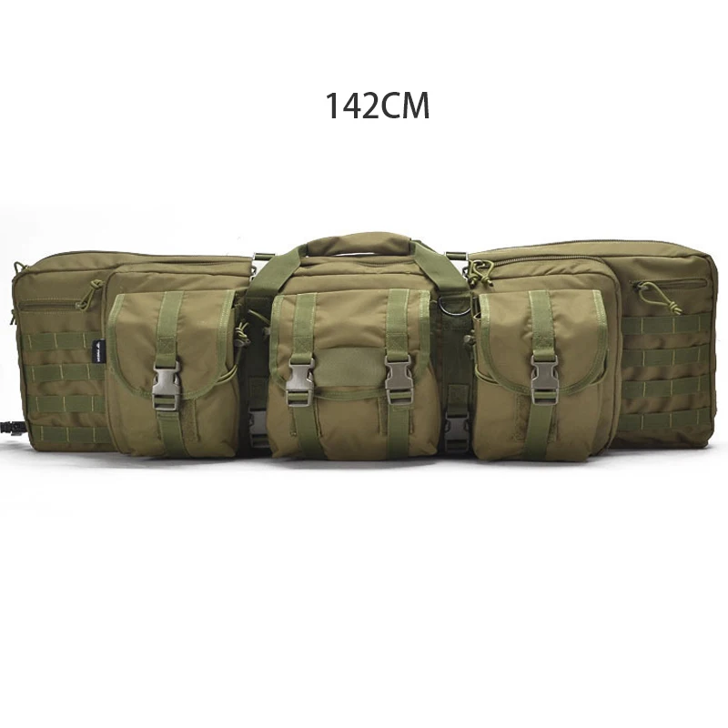 93Cm / 118Cm / 142Cm Tactische Lange Wapentas Heavy Duty Airsoft Paintball Schietgeweer Draagtas Jachtgeweer Tas Holster - afbeelding 1