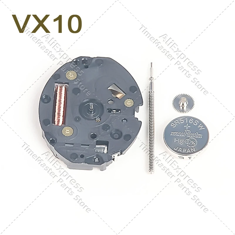 New Original Japan VX10 Quartz Movement VX10A Electronic Watch Movement No Calendar Two Hands