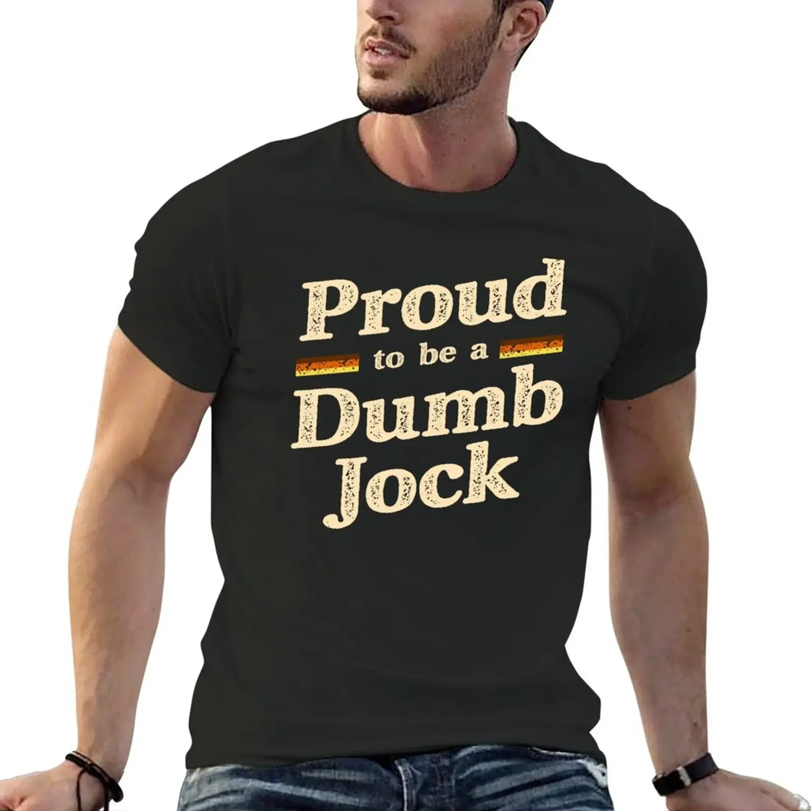 Proud to be a Dumb Jock T-Shirt graphic t shirts vintage clothes vintage t shirt men