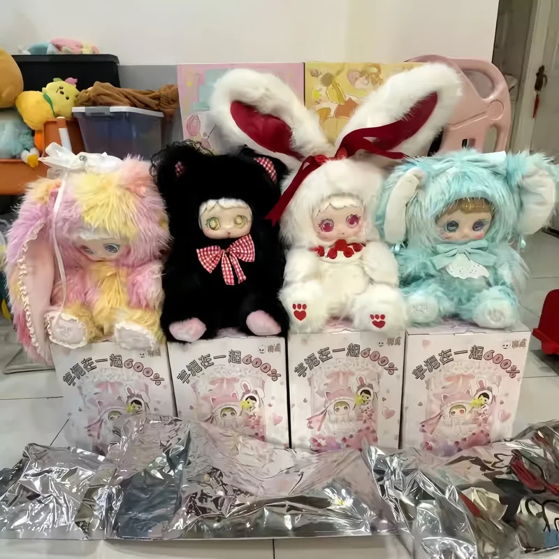 

New Yunni 600% Original In-Stock Taro Mud Together Series Large Vinyl Figure Blind Box Desktop Collection Ornament Toys Gifts