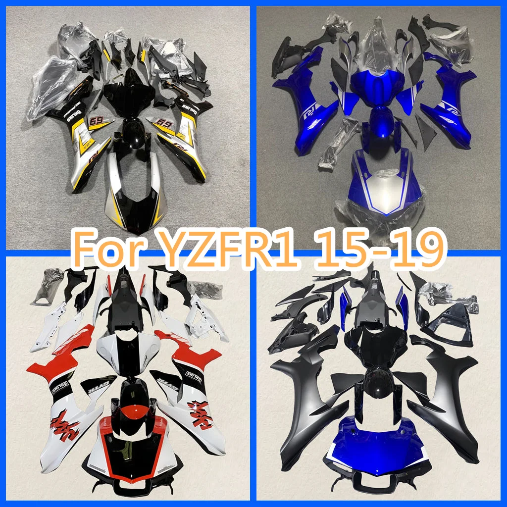 

Комплект из АБС-пластика для YAMAHA R1 2015 2016 2017 2018 2019 YZF-R1 15 16 17 18 19 100% комплект обтекателей для мотоцикла