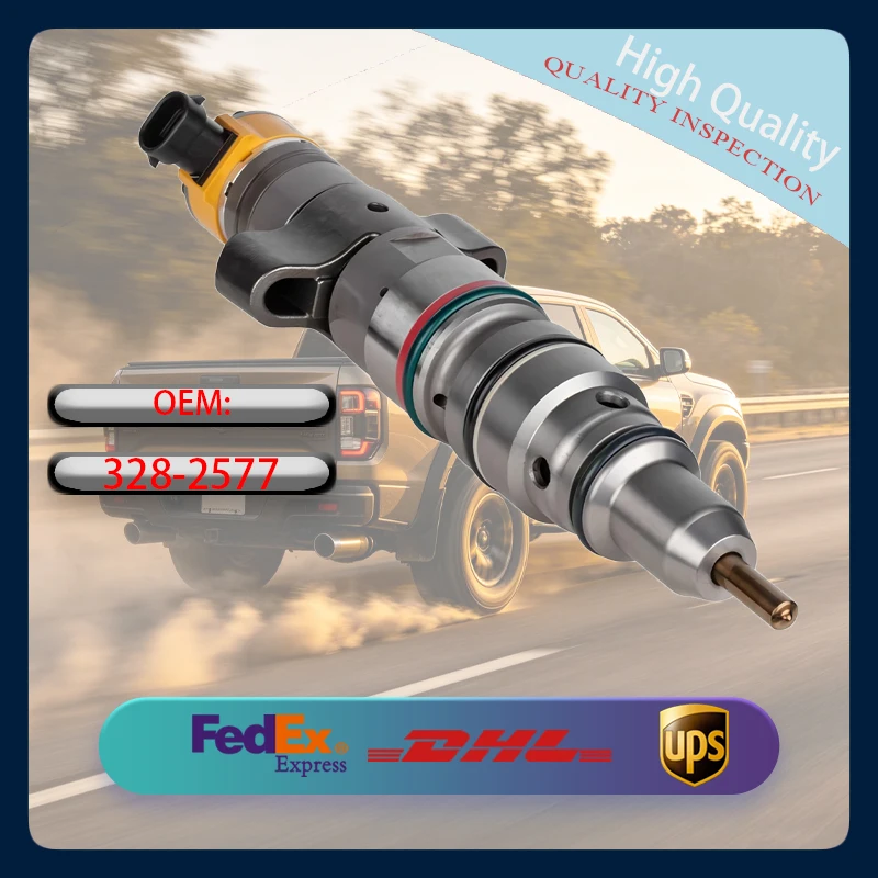 

Durable Common Rail Fuel Injector Assembly 3282577 Replacement For Construction Machinery C9 Engine