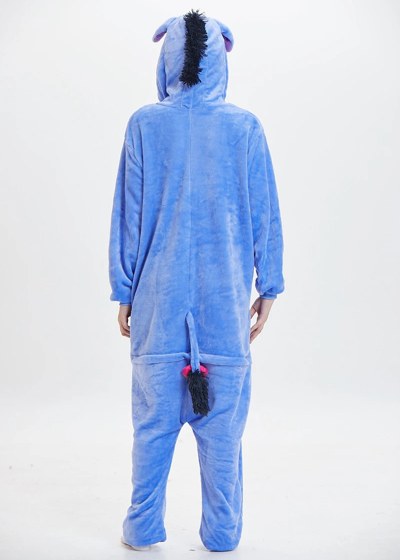 Pyjama Onesie Animal Cosplay pour hommes et femmes, vêtements de nuit Anime, costume d'Halloween chaud, une pièce, hiver, glouton, unisexe, adultes