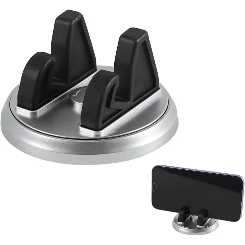 Dashboard Phone Holder 360 Degree Rotating Car Mount with Anti Slip Mat for All Smartphones iPhone Samsung Xiaomi Huawei