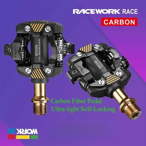 Pedal de bicicleta RACEWORK X-M8100, pedales de bicicleta MTB con rodamiento Spd DU ultraligeros y autoblocantes
