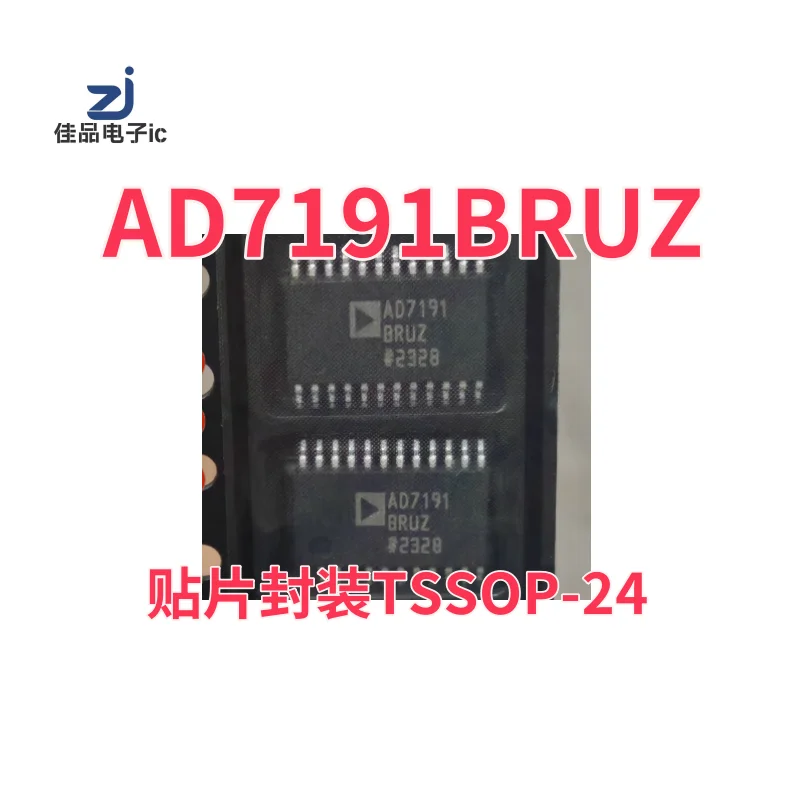 

Original AD7191BRUZ AD7191BRU AD7191 SMT Package TSSOP-24 Digital to Analog Converter Chip
