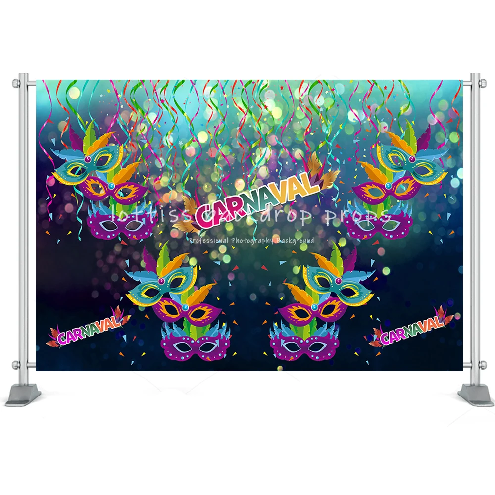 Fiesta Party Backdrops For Adult Kids Cake Smash Photography Masquerade Birthday Mexico Carnival Decoration Backgrounds image 4