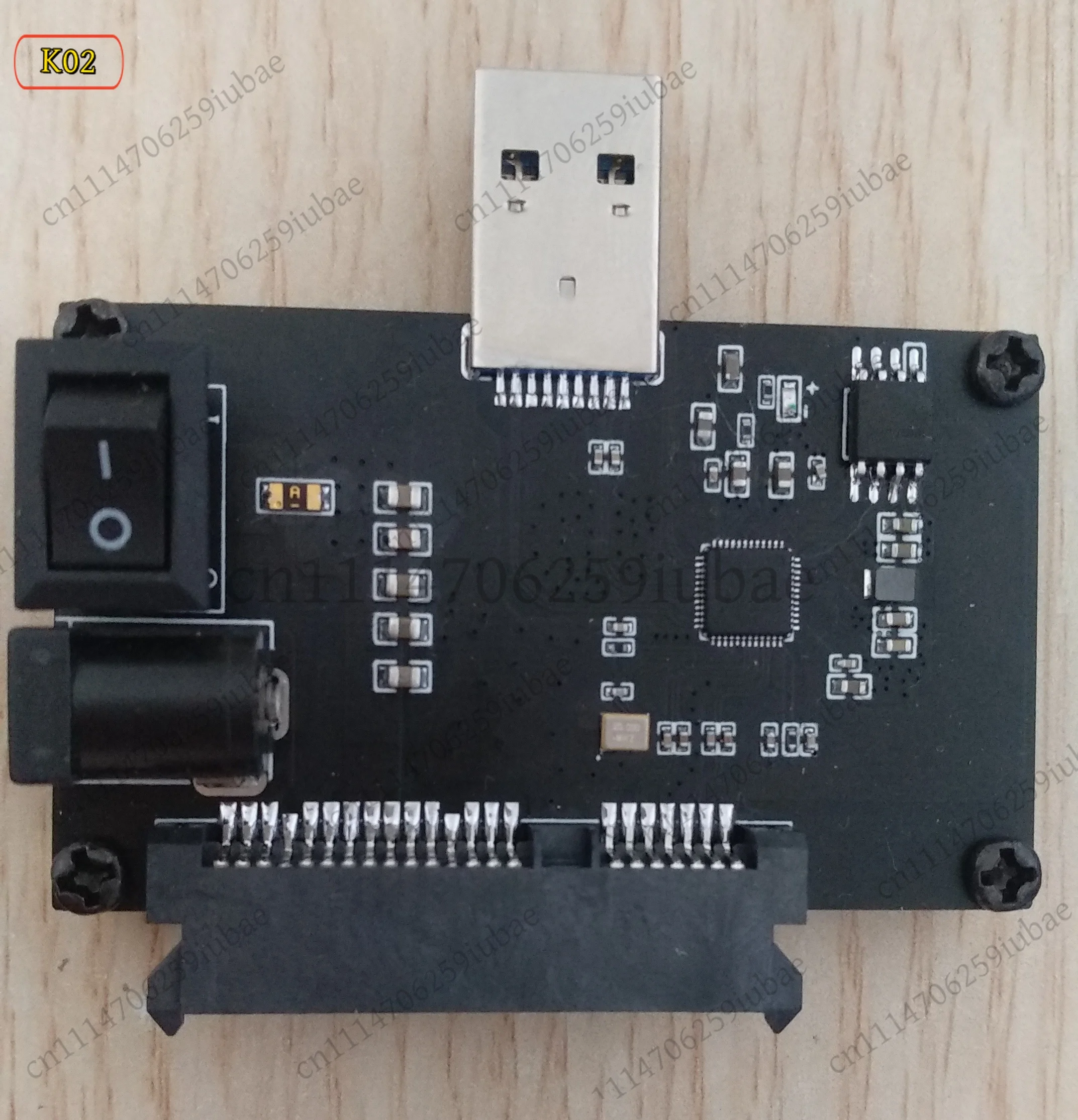 LJ_ASM235CM SATA SSD to USB 3.1 Adapter Board Tool Enclosure for M.2 NGFF Solid State Drive Mass Production Card Opener