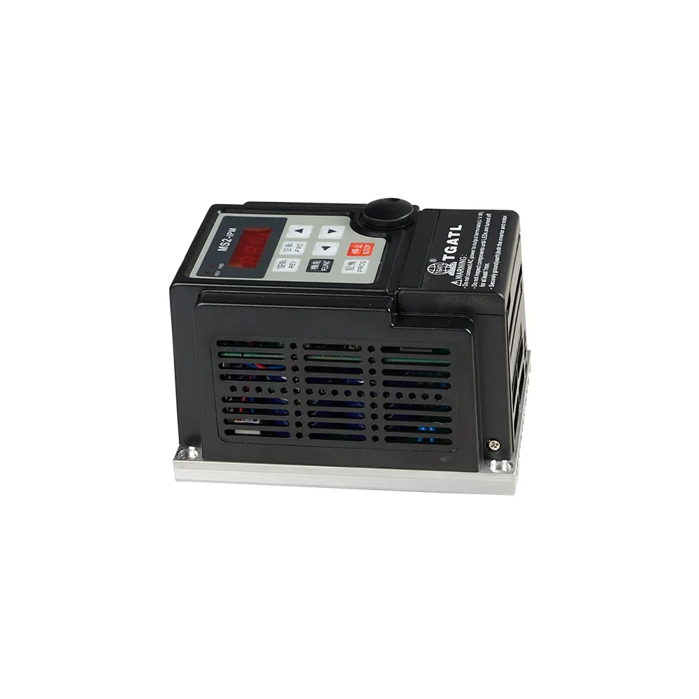 TGADL Inverter Black Clamshell As2-104 220v 0.4kw Drive 380v Motor Speed