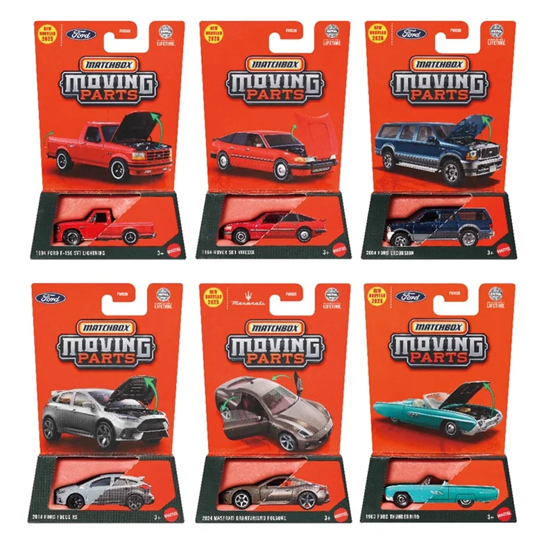 Оригинальный спичечный автомобиль 1/64, движущиеся детали Maserati Granturismo Folgore Ford Excursion Voiture, модель игрушки для мальчиков, коллекция, подарок