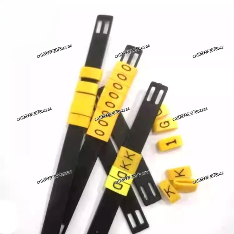 Flat Wiring Sign Number Tube MS-130 Cable Wire Marking Number Marking Target Wire Identification