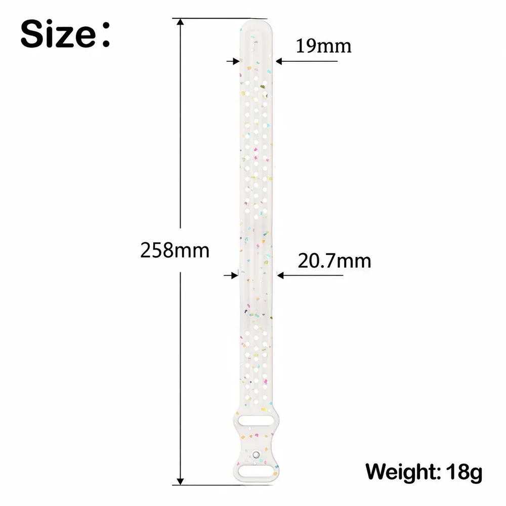 Durable Silicone Wristband for Google Fitbit Air Band Fitness Tracker Replacement Band Bracelet for Google Fitbit Air Accessory