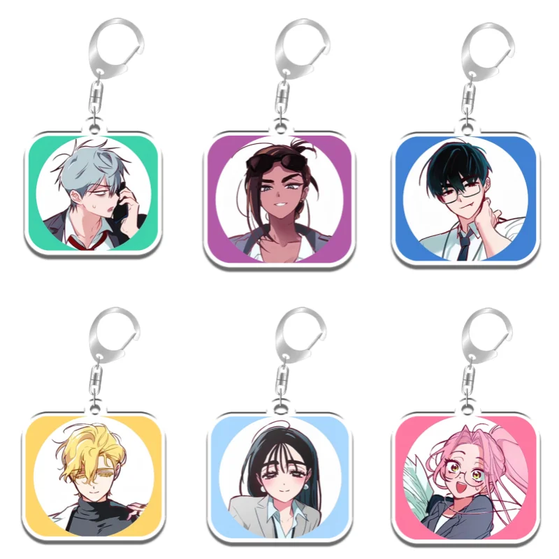 

Брелок для ключей по мотивам Alien Stage: Иван, Хёна, Тилль, Суа, Мицзи, Лука. Подарок для фанатов аниме и игр. Подвеска для рюкзака из переработанного акрила. Редкая коллекционная игрушка.