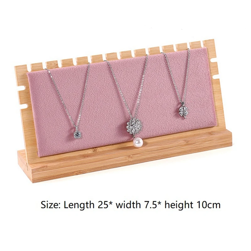 Pendant Bracelet Holder Necklace Storage Rack Jewelry Display Stand Jewelry Prop Display Tray Counter Home Decor A Durable