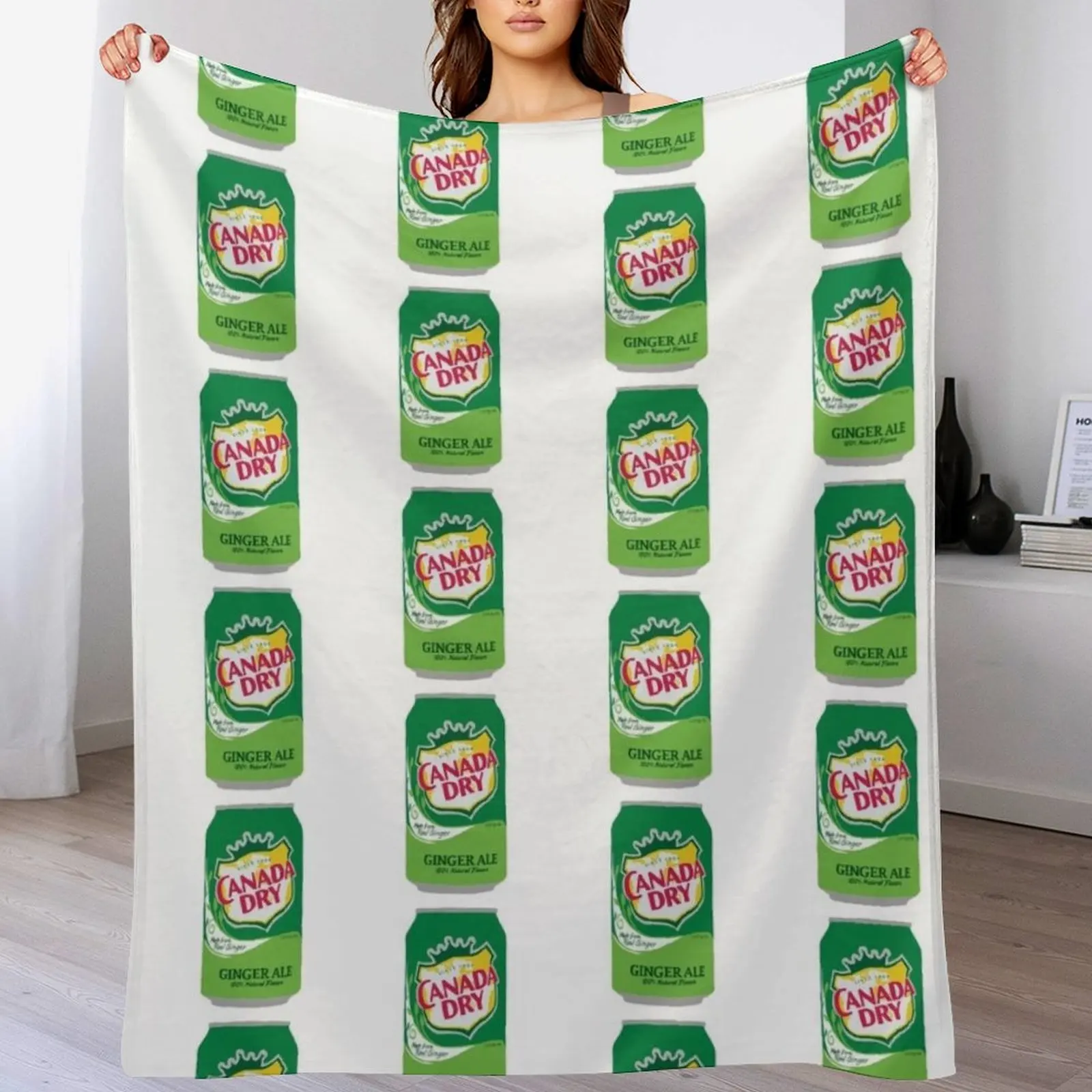 

canada dry Throw Blanket warm winter Sofa Quilt Bed linens Luxury Designer Blankets