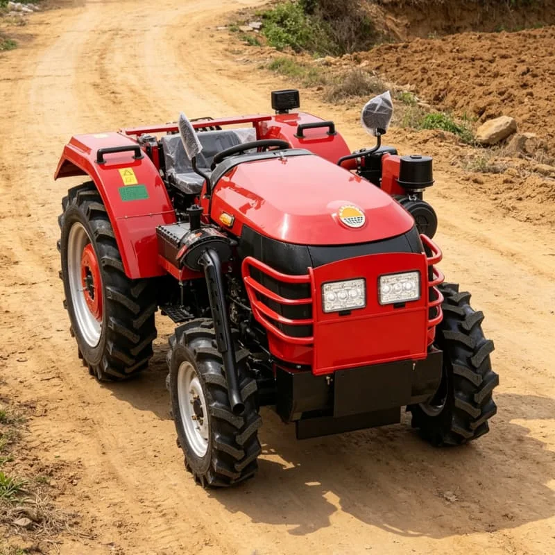 

Customized 2026 Hot-selling Four-wheel Cultivator, Ride-on Wheeled Rotary Tiller, Durable Ploughing Machine for Farms